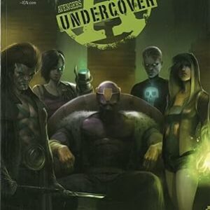 Eerie threatening and foreboding cover for comic, Avengers Undercover #1